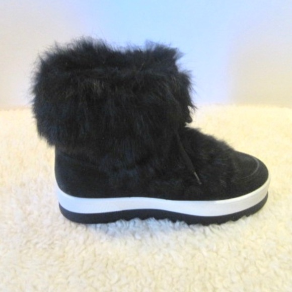 Cougar Vanora 2 Rabbit Fur Trim Suede Boots - Picture 5 of 13